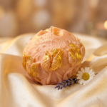 Lumânare Globul cu Lalele - Sculptură Florală Handmade - imagine 6