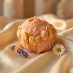 Lumânare Globul cu Lalele - Sculptură Florală Handmade - imagine 8