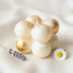 Mărturie Nuntă sau Botez – Lumânare Bubble 4×4